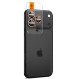 iPhone 17 Pro / 17 Pro Max / 16 Pro / 16 Pro Max / 15 Pro / 15 Pro Max / 14 Pro / 14 Pro Max Spigen Glass tR EZ Fit Optik Pro Kameralinsebeskyttelsesglass - 2 stk - Oransje