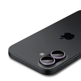 iPhone 17 Spigen Glass tR EZ Fit Optik Pro Kameralinsebeskyttelsesglass - 2 stk - Lilla