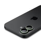 iPhone 17 Spigen Glass tR EZ Fit Optik Pro Kameralinsebeskyttelsesglass - 2 stk - Grønn
