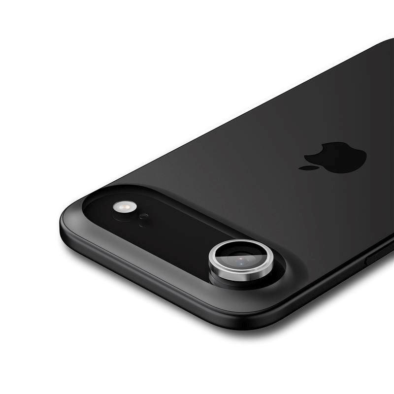 iPhone Air Spigen Glass tR EZ Fit Optik Pro Kameralinsebeskyttelsesglass - 2 stk - Sølv