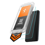 Samsung Galaxy S26+ (Plus) Spigen Glass tR EZ Fit Pro HD Skjermbeskyttelsesglass - 2 stk - Gjennomsiktig