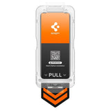 Samsung Galaxy S26+ (Plus) Spigen Glass tR EZ Fit Pro HD Skjermbeskyttelsesglass - Privacy Funksjon - 2 stk - Gjennomsiktig