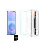 Samsung Galaxy A57 Spigen EZ Fit Glass tR Skjermbeskyttelse - 2 stk - Case Friendly - Gjennomsiktig