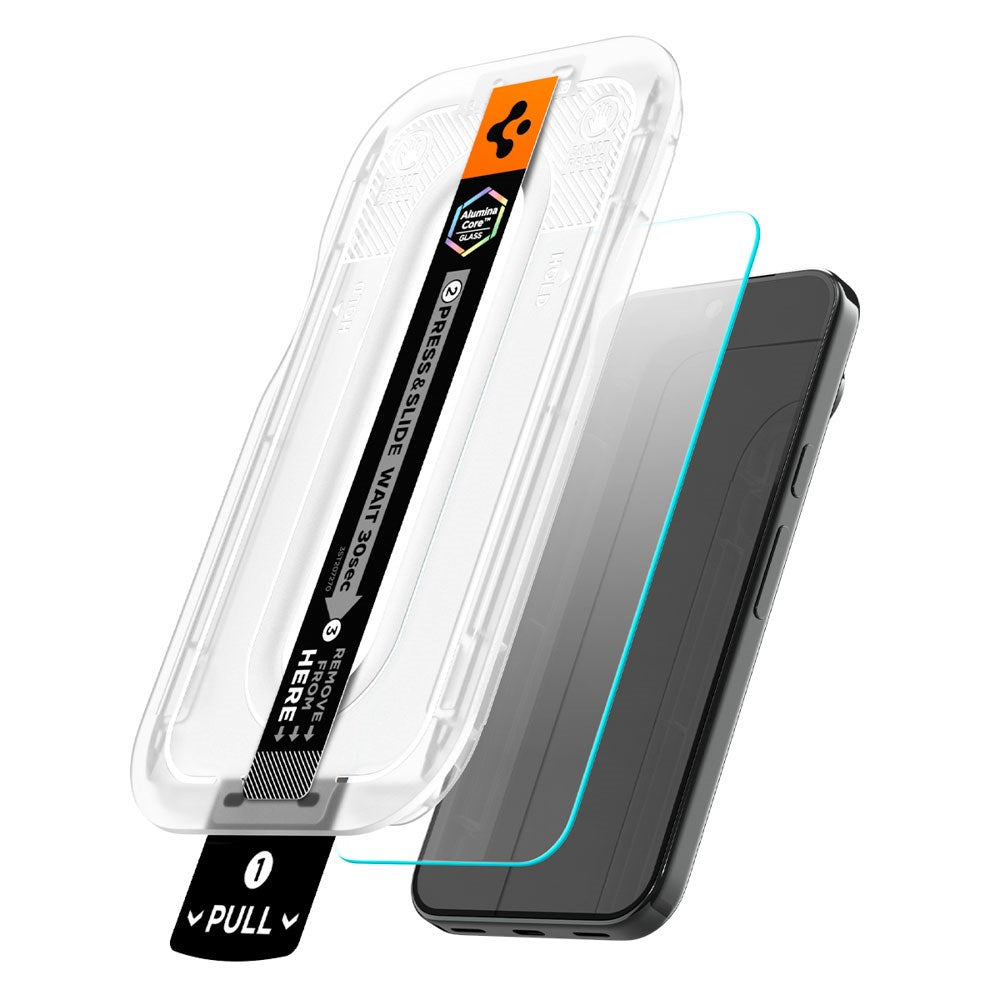 Google Pixel 11 Pro XL Spigen Glass tR EZ Fit Pro Skjermbeskyttelsesglass - 2 stk - Gjennomsiktig