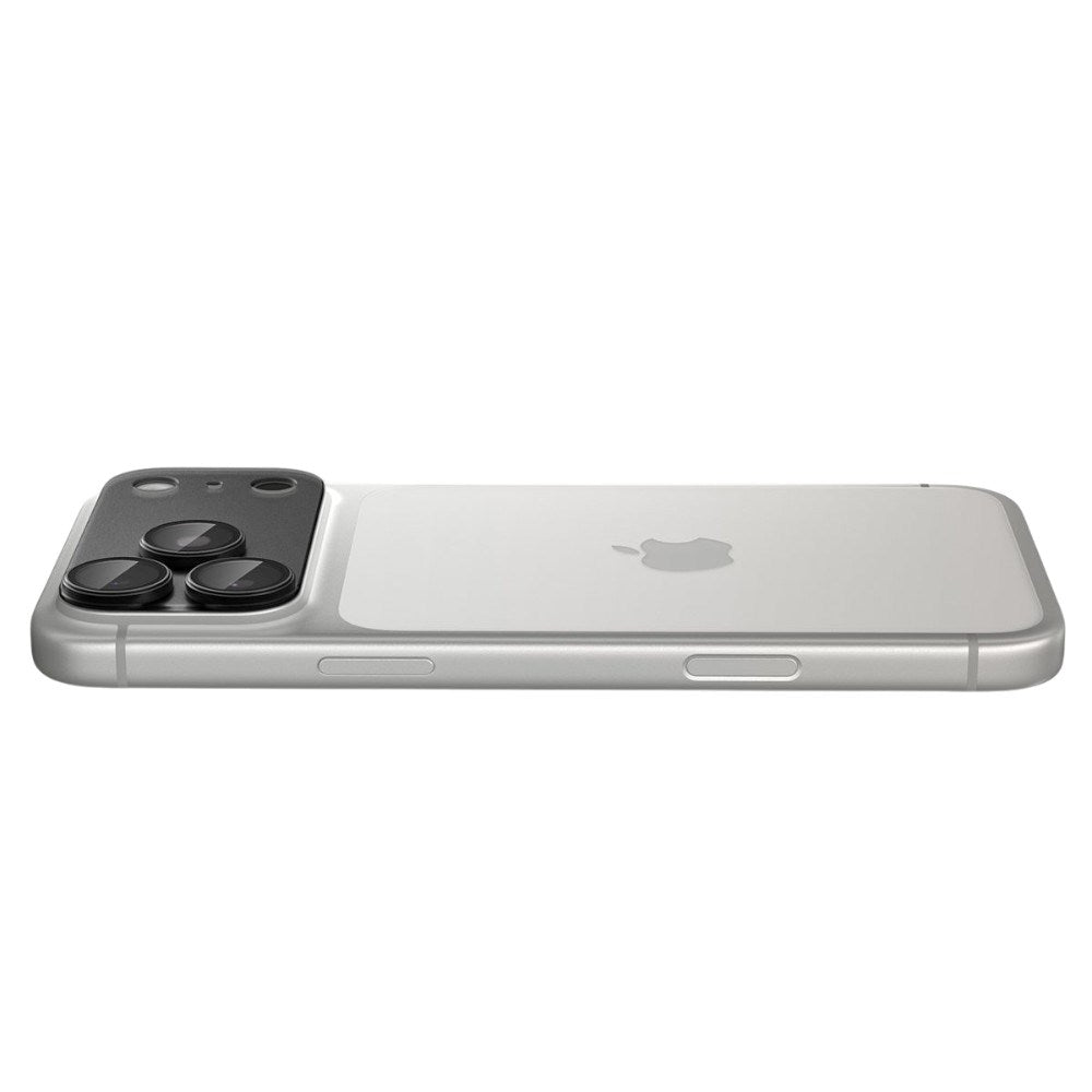 iPhone 18 Pro Max / 17 Pro Max Spigen Glass tR EZ Fit Optik Pro XL Kameralinsebeskyttelse - Grå