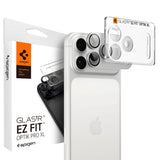 iPhone 18 Pro Max / 17 Pro Max Spigen Glass tR EZ Fit Optik Pro XL Kameralinsebeskyttelse - Sølv