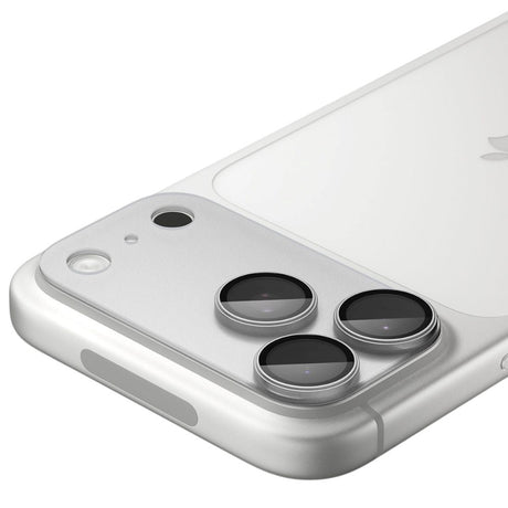 iPhone 18 Pro Max / 17 Pro Max Spigen Glass tR EZ Fit Optik Pro XL Kameralinsebeskyttelse - Sølv