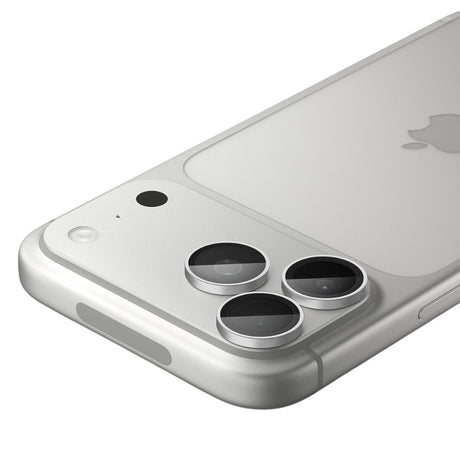 iPhone 18 Pro / 18 Pro Max Spigen Glass tR EZ Fit Optik Pro Kameralinsebeskyttelse - 2 stk - Sølv