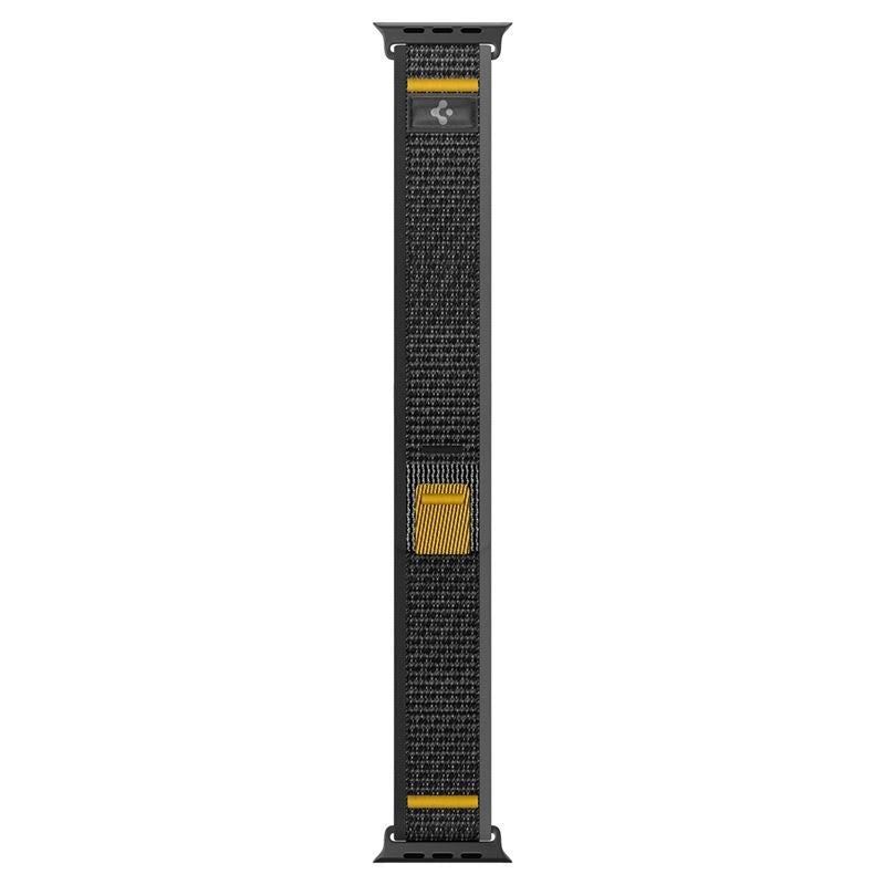 Apple Watch (44/SE/45/46/49mm) Spigen Athlex Air Active Nylon Rem – Svart