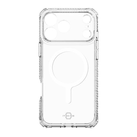 iPhone 17 Pro ITSKINS Hybrid MagClear Deksel - MagSafe Kompatibel - Gjennomsiktig