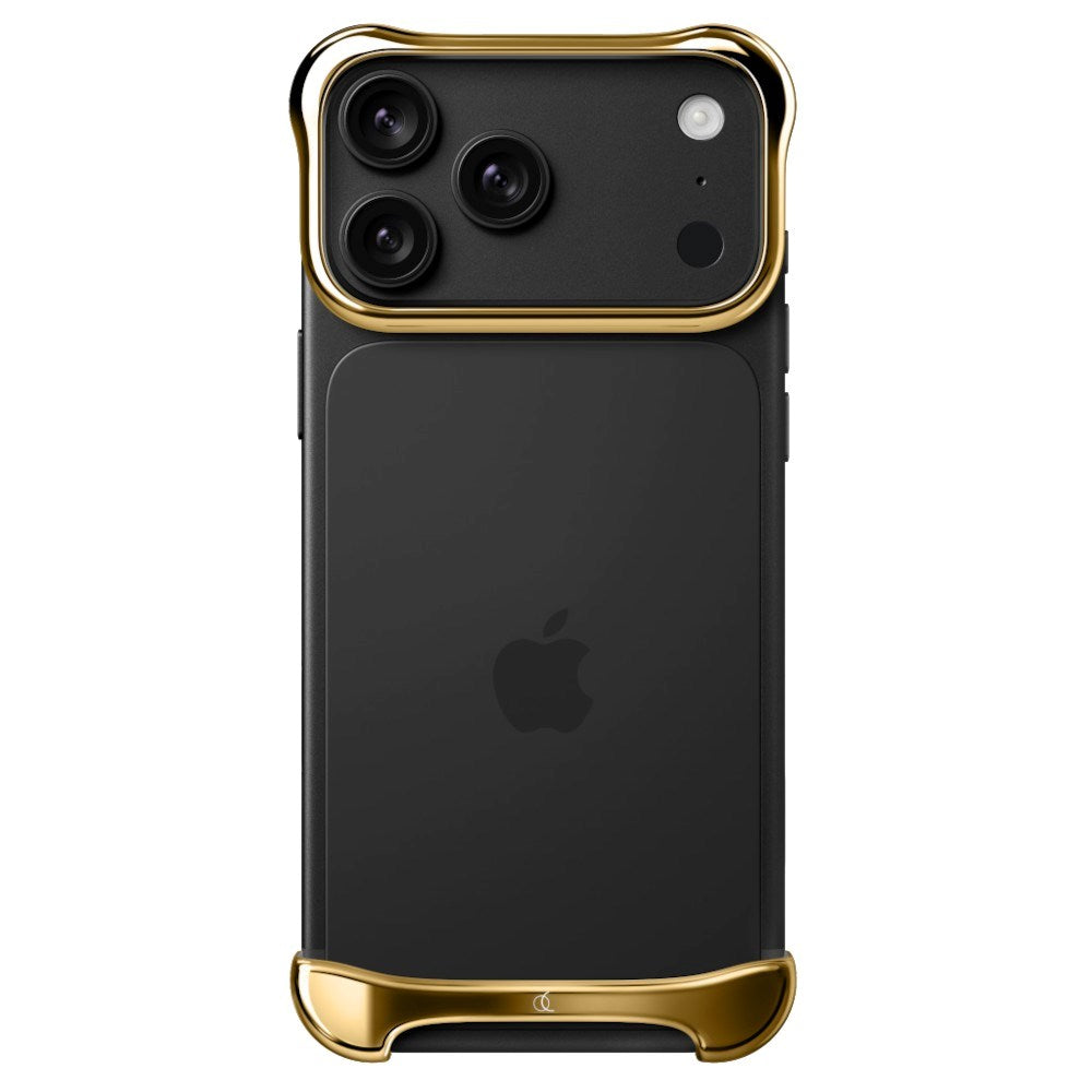 iPhone 18 Pro Arc Pulse Aluminum Bumper Deksel - Gold