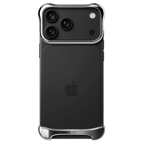 iPhone 18 Pro Max Arc Pulse Aluminum Bumper Deksel - Silver