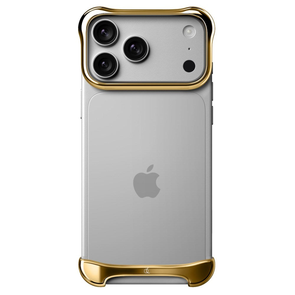 iPhone 18 Pro Arc Pulse Aluminum Bumper Deksel - Gold