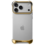 iPhone 18 Pro Arc Pulse Aluminum Bumper Deksel - Gold