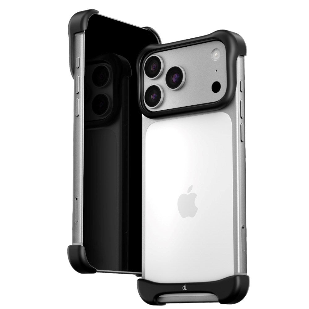 iPhone 18 Pro Arc Pulse Aluminum Bumper Deksel - Matte Black