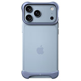 iPhone 18 Pro Max Arc Pulse Aluminum Bumper Deksel - Matte Light Blue