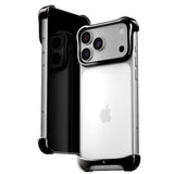 iPhone 18 Pro Arc Pulse Titanium Bumper Deksel - Onyx Black