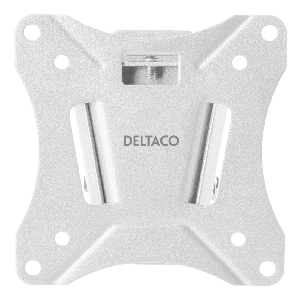 Deltaco Nettbrettholder for Vegg - Monteringsplate - Hvit