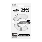 CARE by PanzerGlass iPhone 16 Pro Max 3-i-1 Ceramic Bundle - Gjennomsiktig