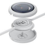 Baseus Free2Draw 3-i-1 Uttrekkbart Multikabel - USB-A til USB-C / Lightning / Micro USB - 1.1m - Hvit