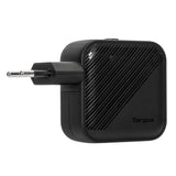 Targus 65W GaN PD Vegglader med USB-C, USB-A og Reiseadaptere - Svart