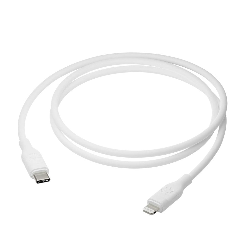 dbramante1928 Ladekabel av Resirkulert Plast - USB-C til Lightning - 36W - 2M - Hvit