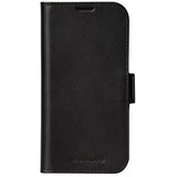 iPhone 16 Pro dbramante1928 Copenhagen Ekte Skinn Deksel m. Lommebok - Black