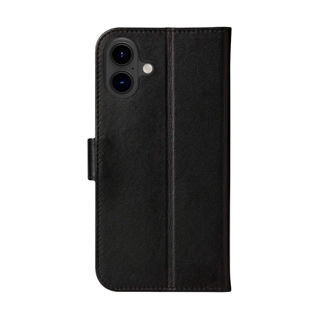 iPhone 16 Plus dbramante1928 Copenhagen Ekte Skinn Deksel med Lommebok - Black
