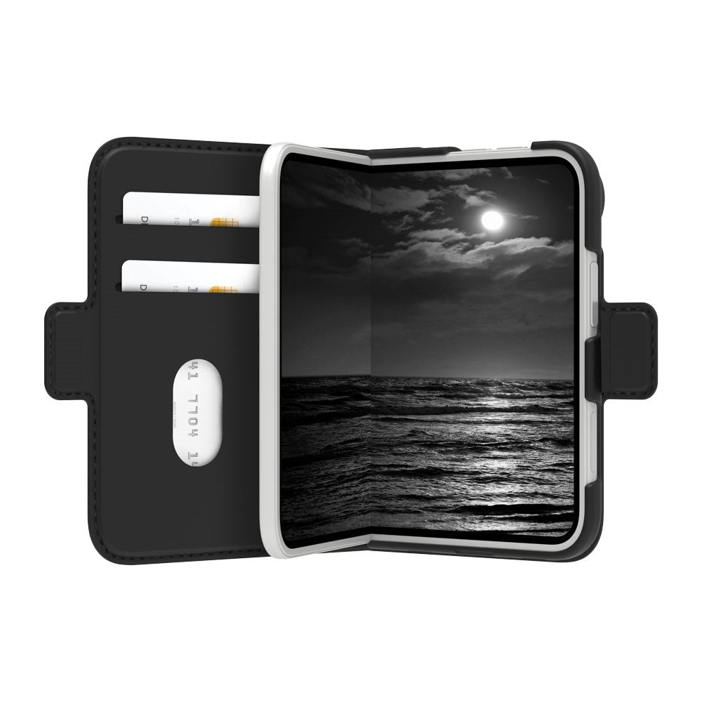 iPhone Duo dbramante1928 Copenhagen Kick ICON Flip Deksel - MagSafe Kompatibel - Midnight