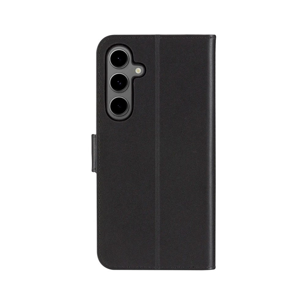 Samsung Galaxy S24 FE dbramante1928 Copenhagen Ekte Skinn Flip Deksel m. Lommebok - Black