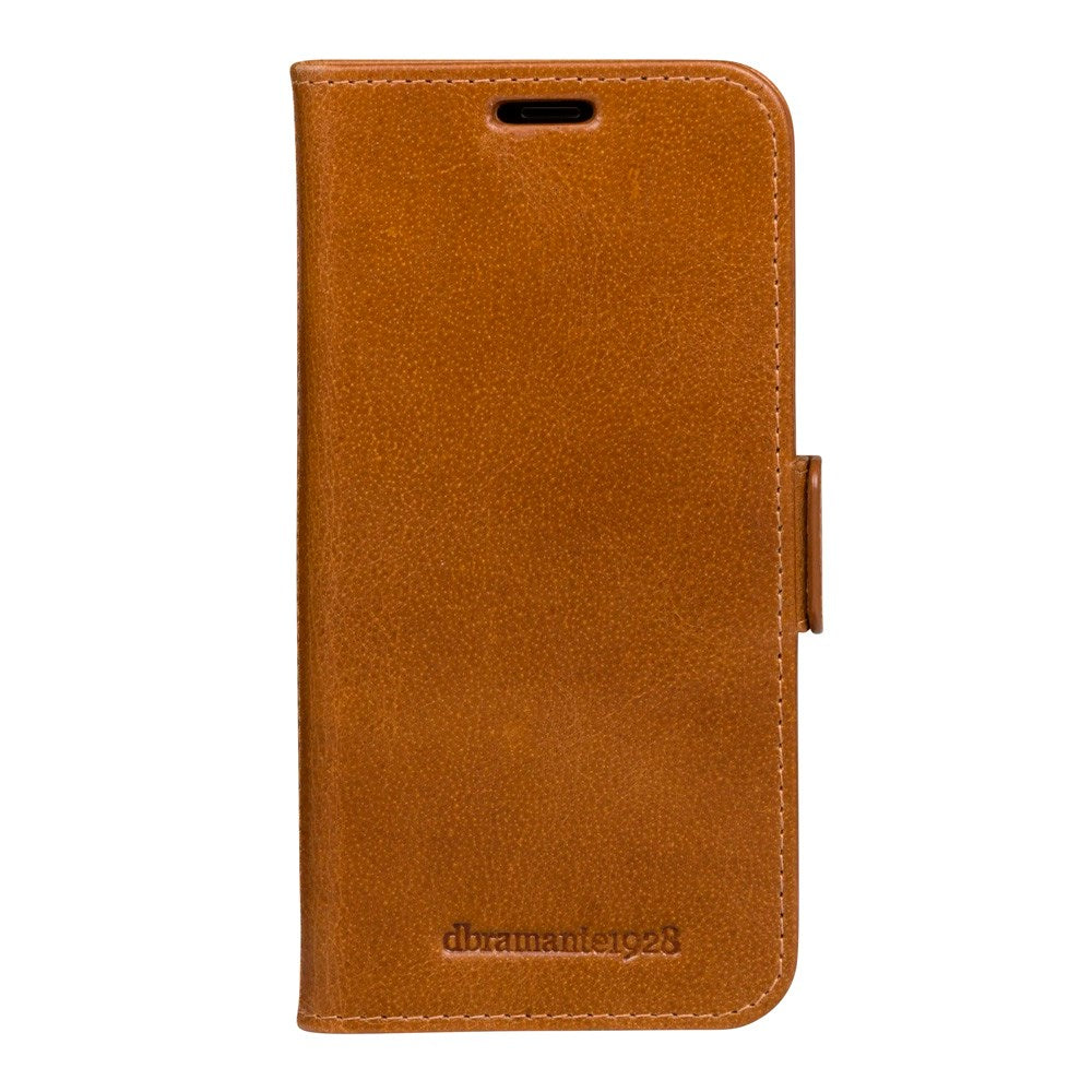 iPhone 11 Pro dbramante1928 Copenhagen Slim Ekte Skinn Flip Deksel m. Lommebok - Tan