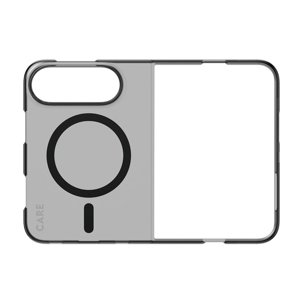 iPhone Duo CARE by PanzerGlass FLAGSHIP Signature Deksel - MagSafe Kompatibel - Smokey Black