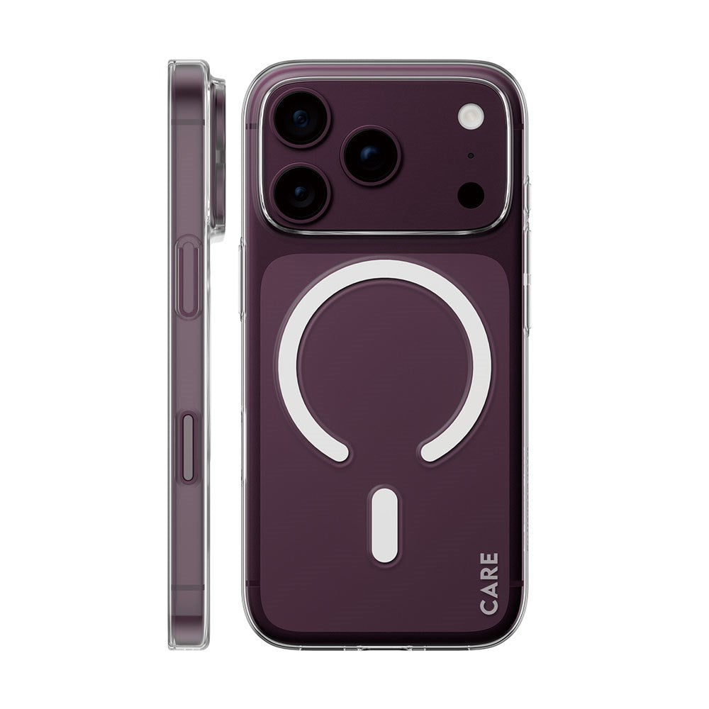 iPhone 18 Pro / 17 Pro CARE by PanzerGlass SL1M Deksel - MagSafe Kompatibel - Gjennomsiktig