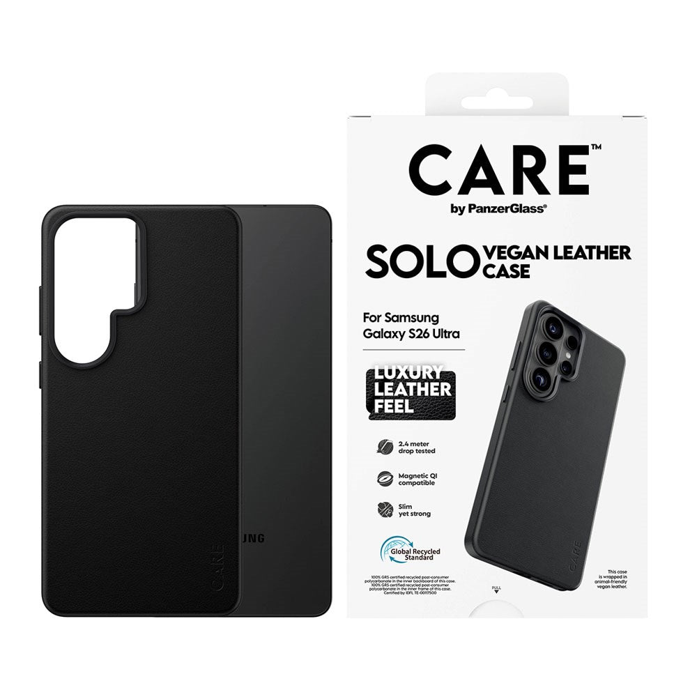 Samsung Galaxy S26 Ultra CARE by PanzerGlass SOLO Deksel - Svart