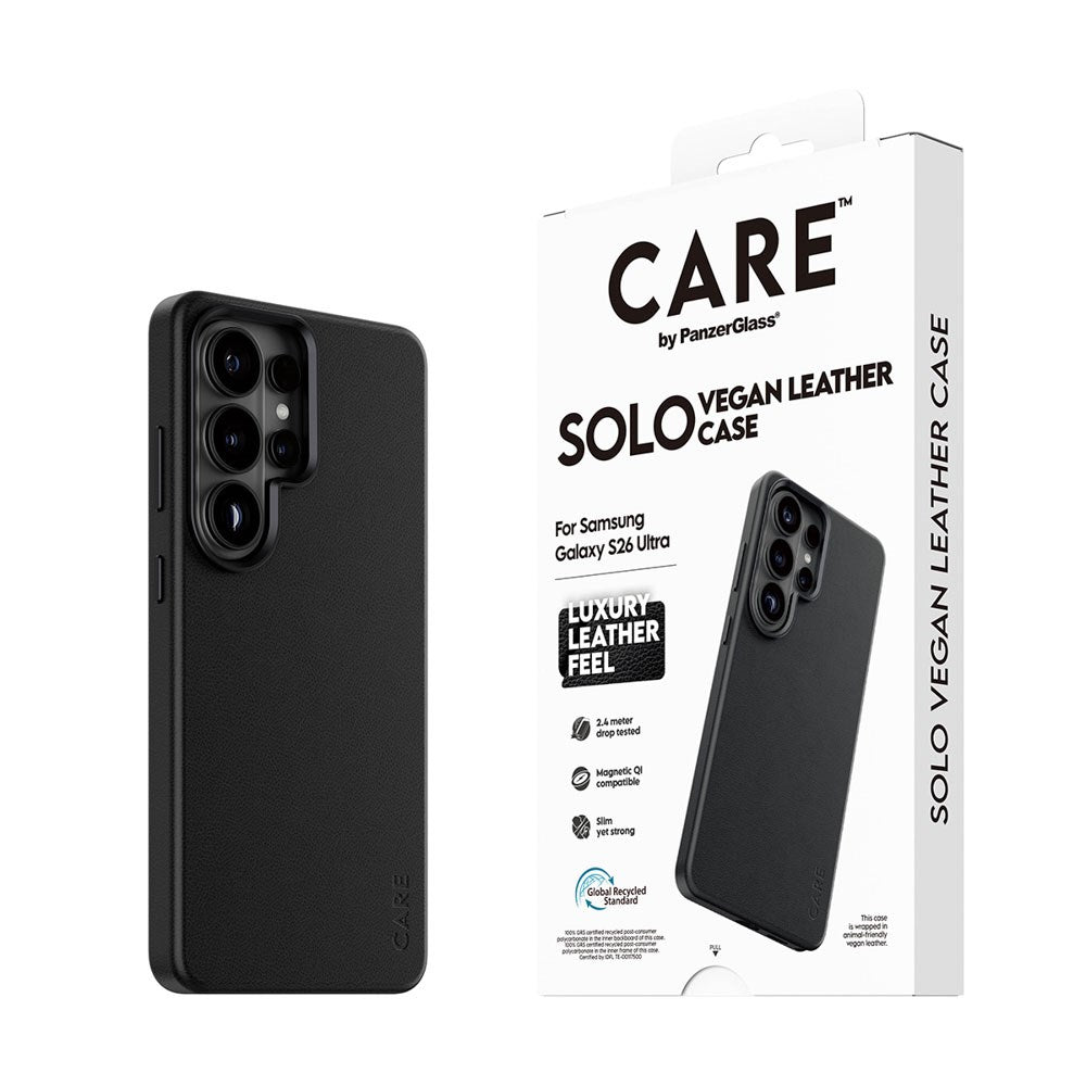 Samsung Galaxy S26 Ultra CARE by PanzerGlass SOLO Deksel - Svart