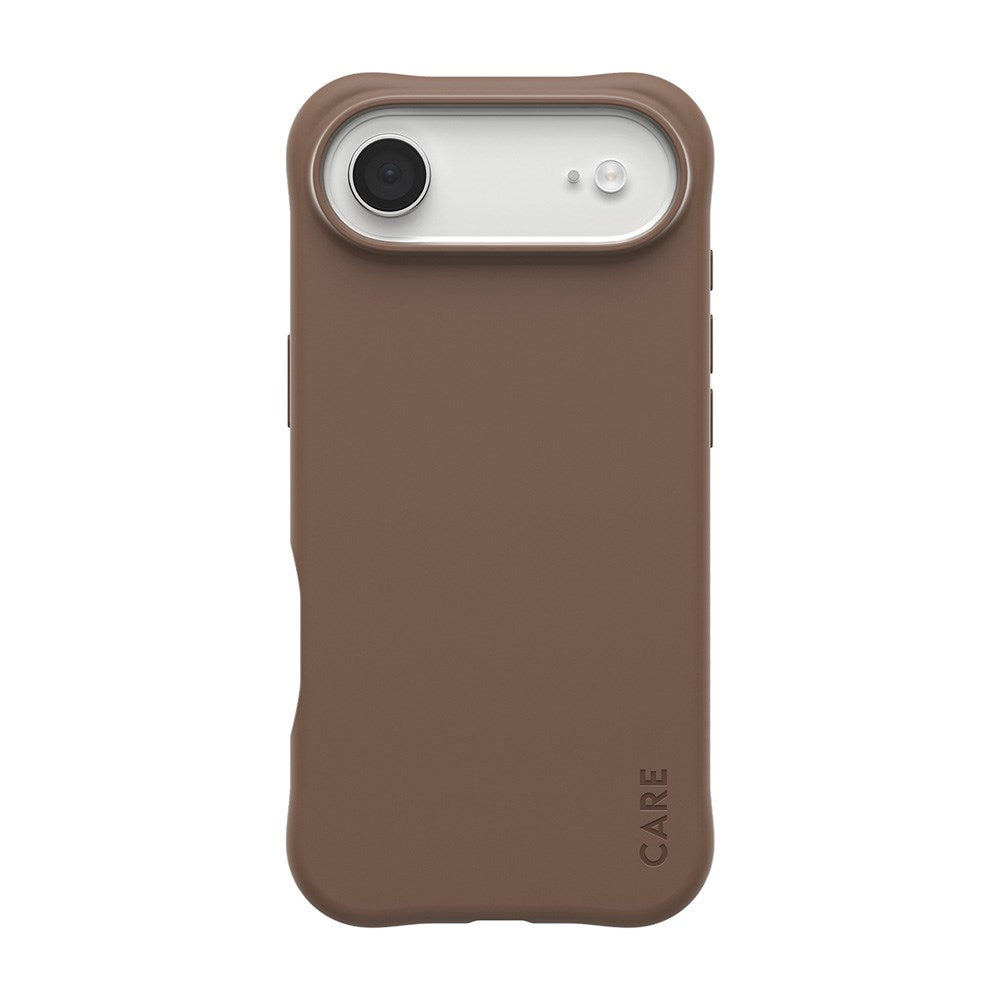 CARE by PanzerGlass iPhone Air Fashionable Samba Deksel - MagSafe Kompatibel - Espresso