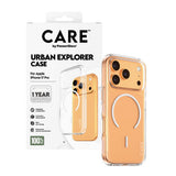CARE by PanzerGlass iPhone 17 Pro FLAGSHIP Urban Explorer Deksel - MagSafe Kompatibel - Transparent