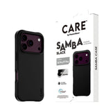 iPhone 18 Pro / 17 Pro CARE by PanzerGlass Fashionable Samba Deksel - MagSafe Kompatibel - Black