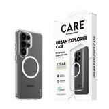 Samsung Galaxy S26 Ultra CARE by PanzerGlass Urban Explorer Deksel - Qi Kompatibel - Gjennomsiktig / Hvit