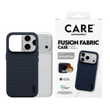 iPhone 18 Pro / 17 Pro CARE by PanzerGlass Fusion Fabric Deksel - MagSafe Kompatibel - Blå