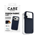 iPhone 18 Pro / 17 Pro CARE by PanzerGlass Fusion Fabric Deksel - MagSafe Kompatibel - Blå