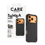 CARE by PanzerGlass iPhone 17 Pro Fashionable Samba Deksel - MagSafe Kompatibel - Black