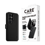 Samsung Galaxy S26 Ultra CARE by PanzerGlass Feature Tango 2-in-1 Deksel med Lommebok - Svart