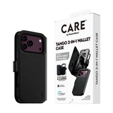 iPhone 18 Pro Max  / 17 Pro Max CARE by PanzerGlass Feature Tango 2-in-1 Deksel med Lommebok - MagSafe Kompatibel - Svart