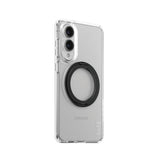 CARE by PanzerGlass Samsung Galaxy S25 Edge Feature Kickstand Deksel - MagSafe Kompatibel - Transparent / Black