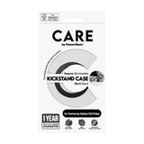 CARE by PanzerGlass Samsung Galaxy S25 Edge Feature Kickstand Deksel - MagSafe Kompatibel - Transparent / Black