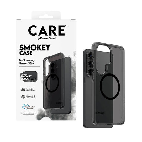 Samsung Galaxy S26+ (Plus) CARE by PanzerGlass Urban Explorer Deksel - Qi Kompatibel - Smokey Svart