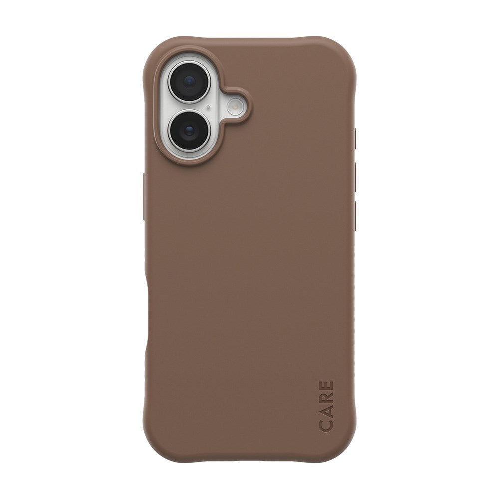 CARE by PanzerGlass iPhone 17 Fashionable Samba Deksel - MagSafe Kompatibel - Espresso