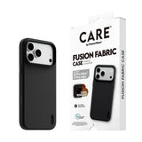 iPhone 18 Pro Max / 17 Pro Max CARE by PanzerGlass Fusion Fabric Deksel - MagSafe Kompatibel - Svart
