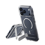 CARE by PanzerGlass iPhone 17 Pro Max Feature Kickstand Deksel - MagSafe Kompatibel - Transparent / Silver